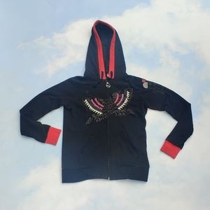 Vintage early 2000s Volcom Hoodie Womens Pink Volcom